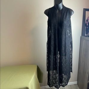 NWT Lularoe Joy black lace top size small